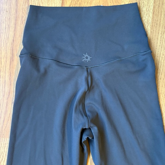 Offline aerie real me crossover flare leggings high rise charcoal gray S NEW - Picture 13 of 15